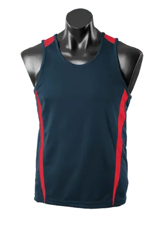 Aussie Pacific Casual Wear Navy/Red / 6 AUSSIE PACIFIC Eureka kids singlet - 3104